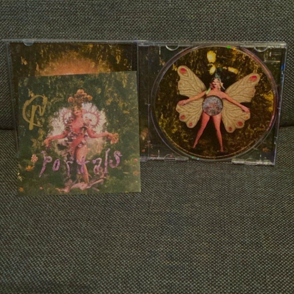 Portals cd signed art card